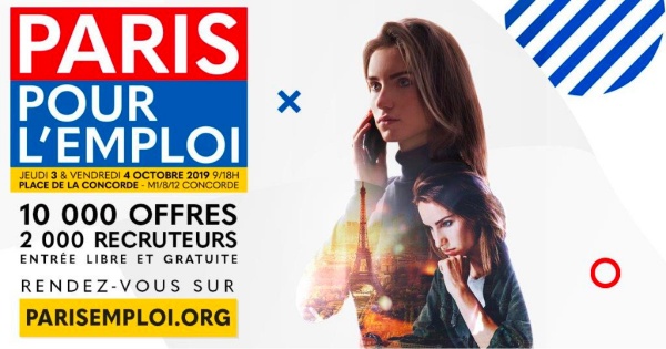 Rendez-vous au Paris pour l'emploi ! 